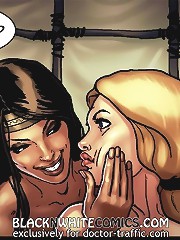 Watching my chief fuck her on black xxx comics make my pussy wet all over again!