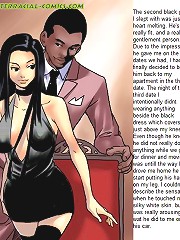 Hot thai girl and ebony boy interracial comics