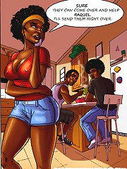 Cartoon porn comics. I don`t want to hear it, get moving and go help miss Davis