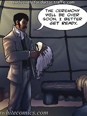 I better hide in the cheifs tent and wait for Seneca at ebony cartoon porn