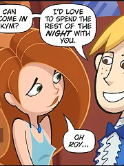 Kim Possible porn comics, kim possible naked, nude and have sex with Ron Stoppable