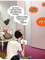 XXX Cartoons. They're just a young newly-married couple. They seem thus lovely together
