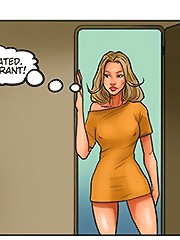 Busty MILF got a black dong deep in her ass in a cartoon anal porn