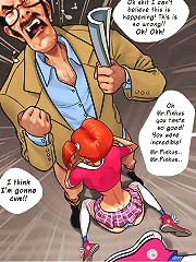 Cartoon porn comics. It's fantastic! This is how you suck off your husband every day?
