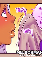 Guy receive amazing blowjob in best comics xxx