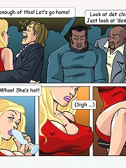Cuckold cartoons. We haven`t had sex for three months. I`ve had enough of this