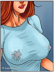 Black hunk is milking these mesmerising huge titties in a cartoon ebony porn