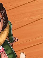 Sexy military whore gets her naughty face sprayed in hot xxxgames