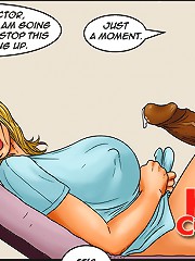 New toon sex comics does a new method for clinic fertilization by using dark dicks!