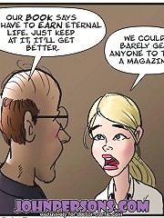 Cute blonde young hottie seduced by old dude for hardcore fuck! Watch John Persons cartoon porn nonstop