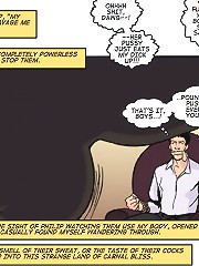 Cartoons interracial. Spilling their nasty cum inside me, as deep as they could reach