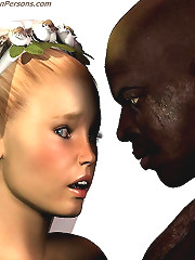 John Persons interracial cartoon porn